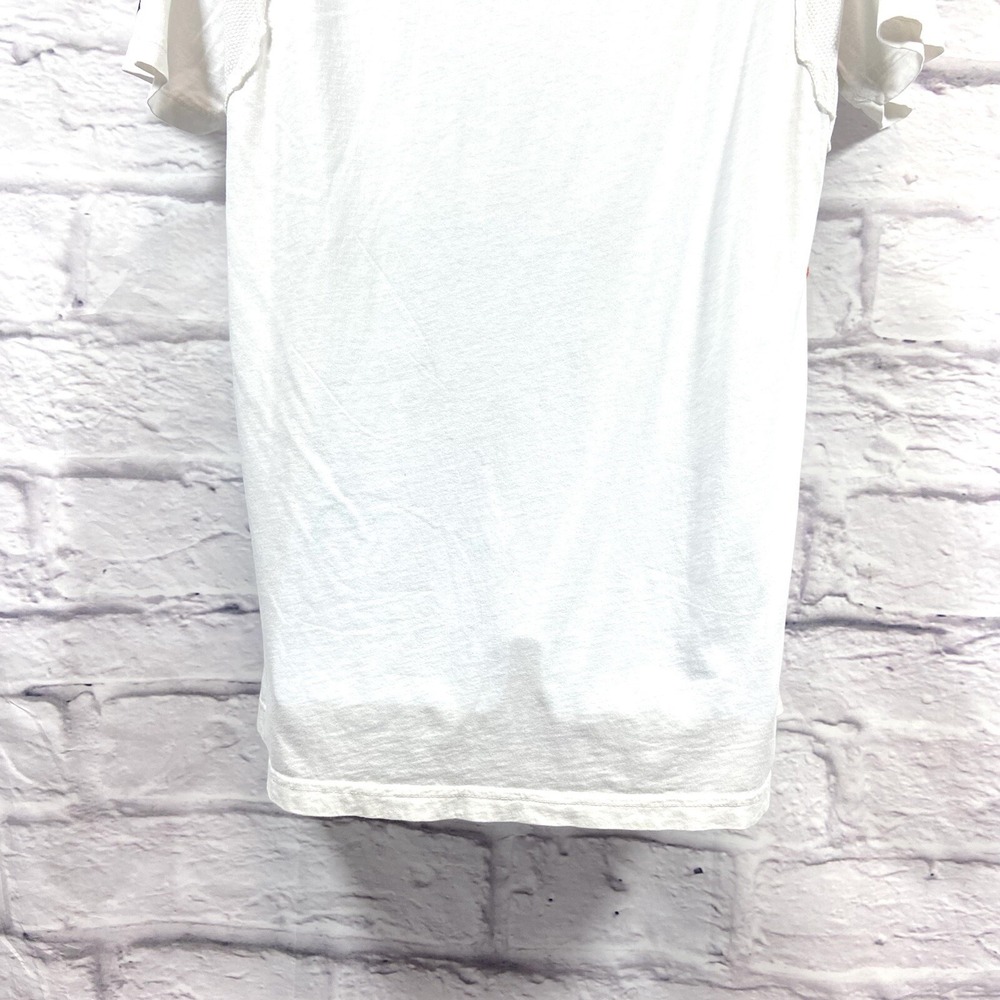 Affliction T-Shirt Men's Large White Live Fast Graphic Short Sleeves Y2K - Picture 6 of 11
